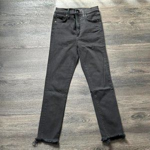 ARITIZIA Denim Forum Lola High Rise Jean Sz 25